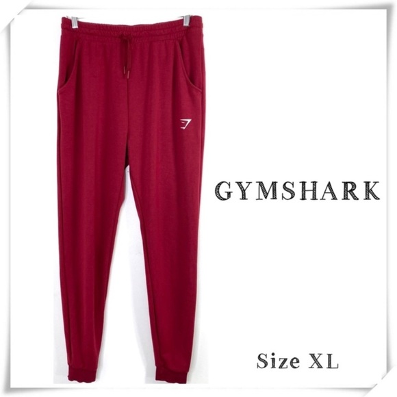 Gymshark Pippa Training Joggers Pants in Red Size XL - Picture 1 of 11